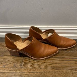 Madewell Brady Boot Brown Leather Size 7.5